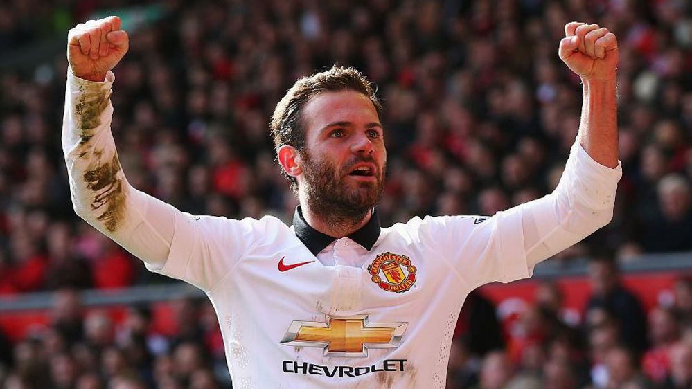 Juan Mata បានចូលរួមជាមួយ Manchester United ក្នុងឆ្នាំ 2014